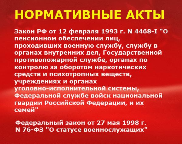 1993 г 4468 1. Льготы военнослужащим. Льготы военных России.